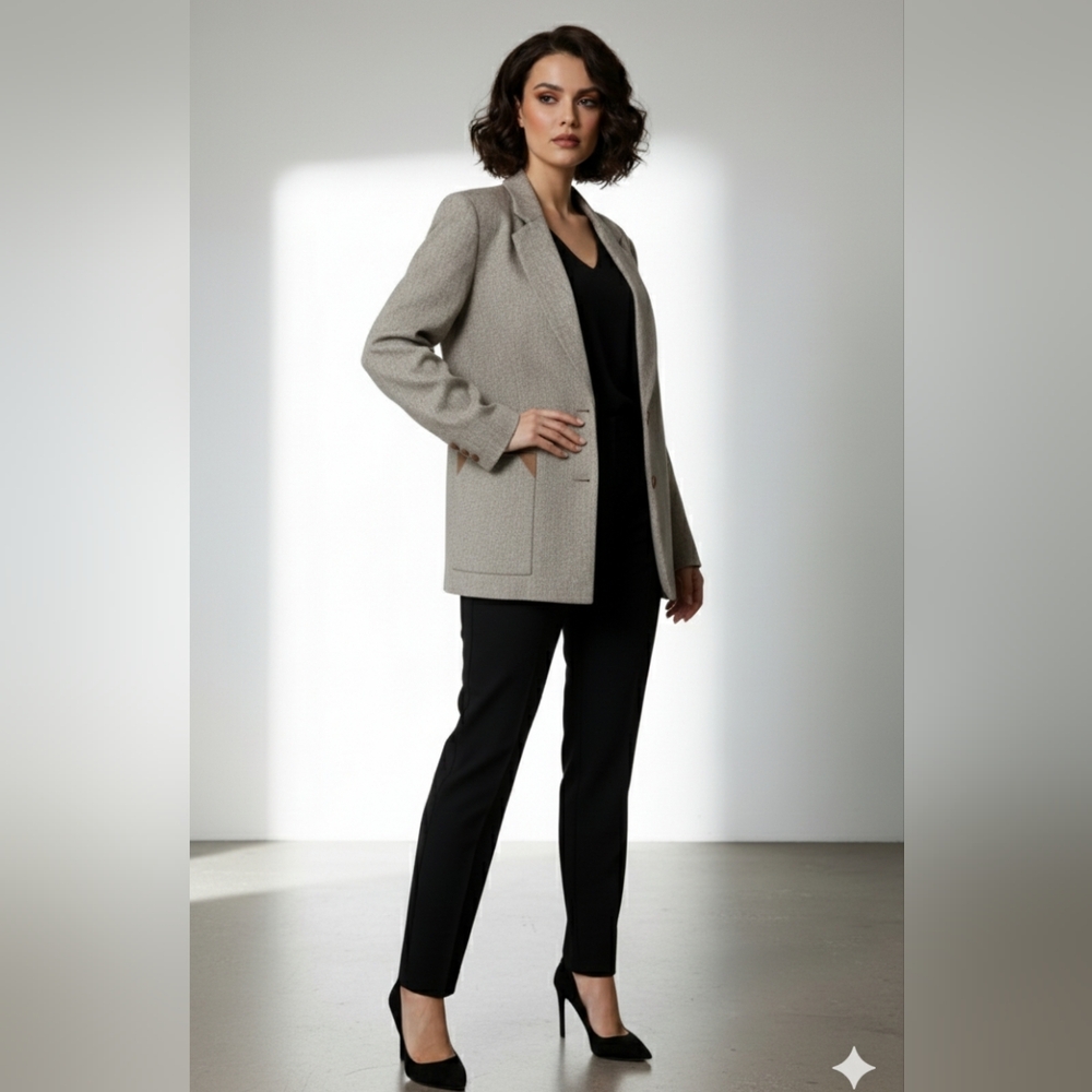 Oscar De La Renta Gentle Women's Vintage Sport's Blazer Size 38